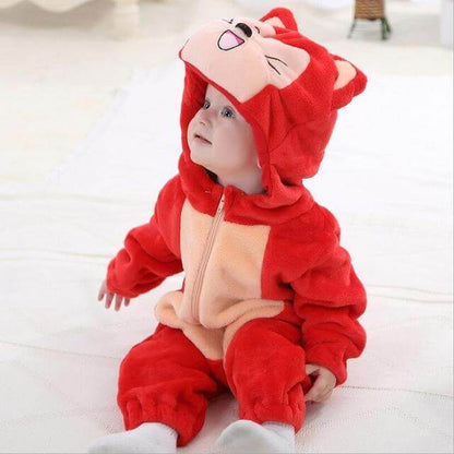 Cute Kids Animal Onesie Jumpsuit