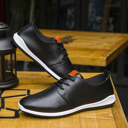 Breathable Classic Mens Real Leather Shoes