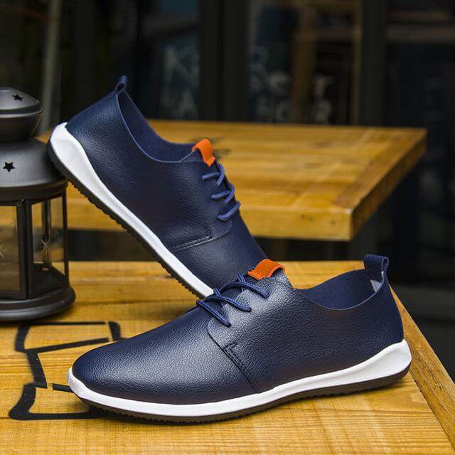 Breathable Classic Mens Real Leather Shoes