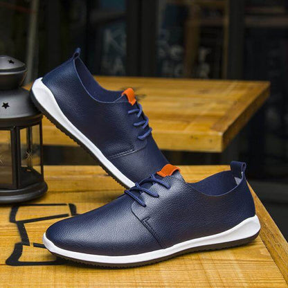 Breathable Classic Mens Real Leather Shoes