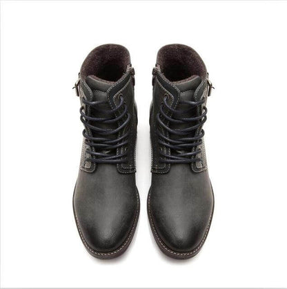 Warm Plush Synthetic Fur Winter Boots