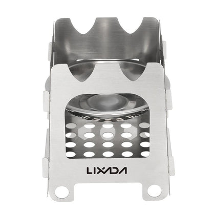 Portable Compact Camping Stove with Stainless Steel Burner