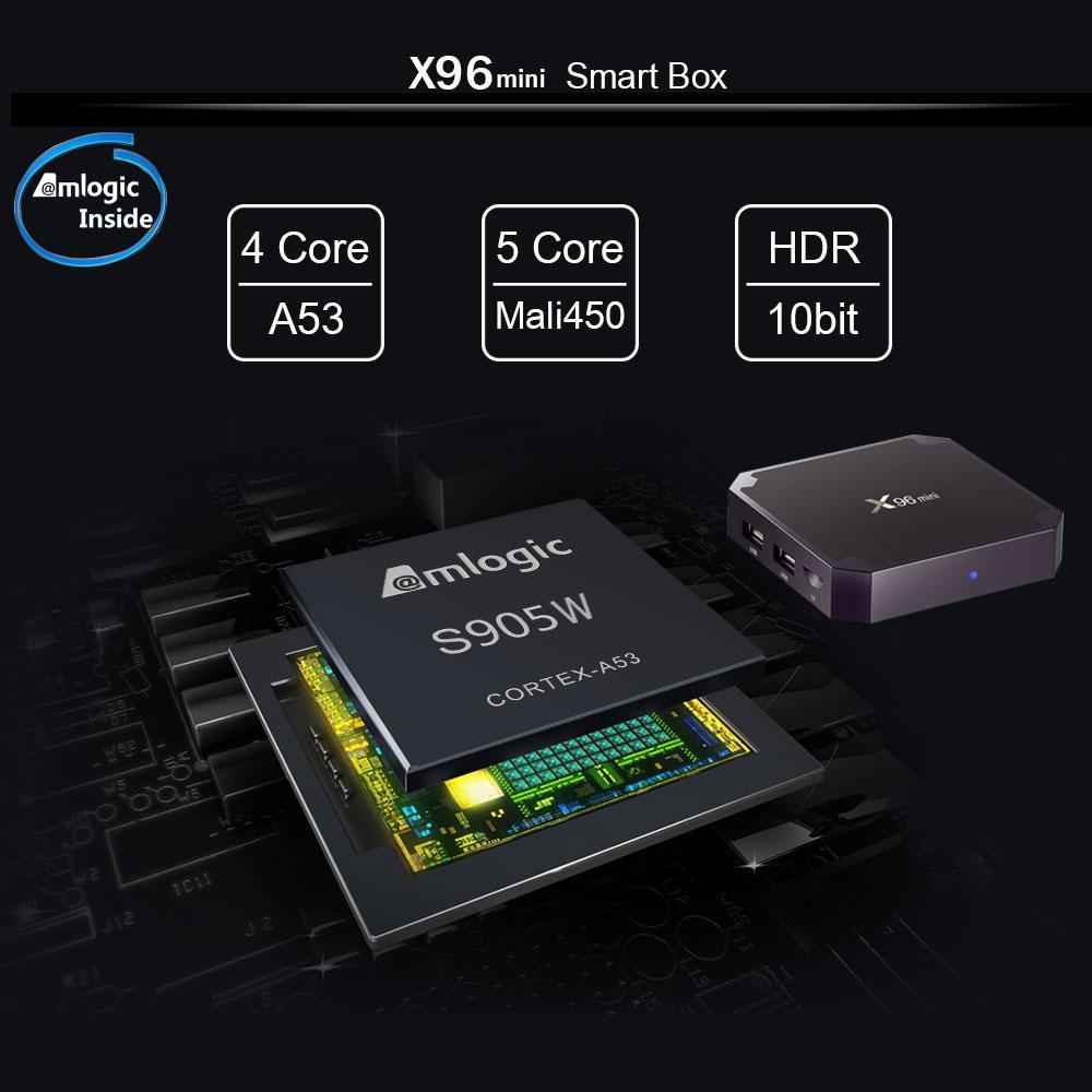 Compact Android 7.1 Mini TV Box Streaming Device