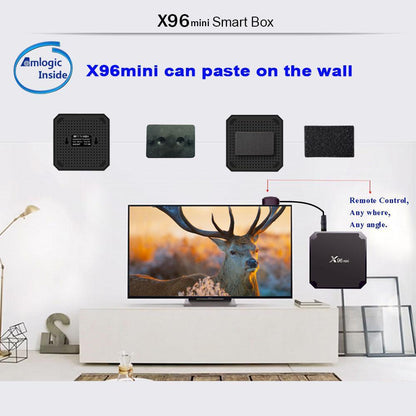Compact Android 7.1 Mini TV Box Streaming Device