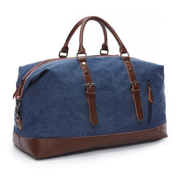 Large Leather Mens Luggage Duffel Bags