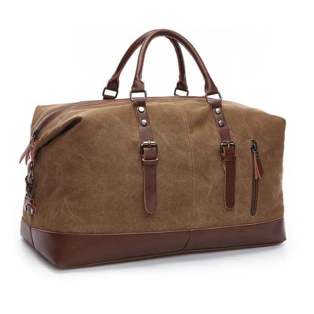 Large Leather Mens Luggage Duffel Bags