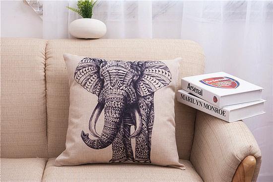 Beautiful Animal Print Throw Pillow Covers - Luxicro
