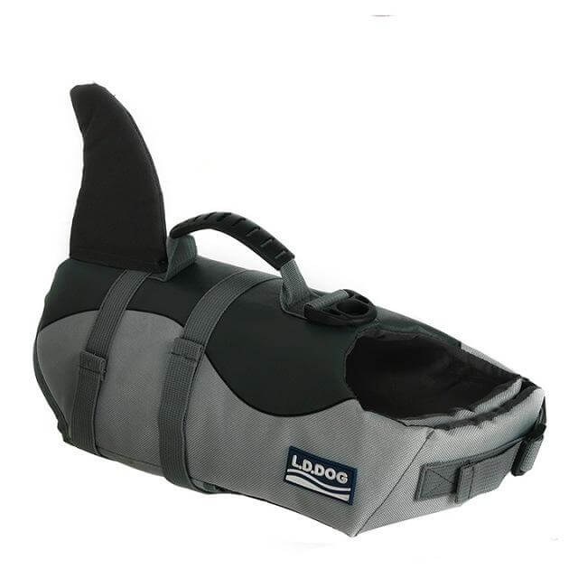 Pet Shark Adjustable Swim Vest - Luxicro
