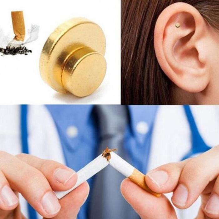 Easy Quit Smoking Aid Ear Magnet Patch - Luxicro