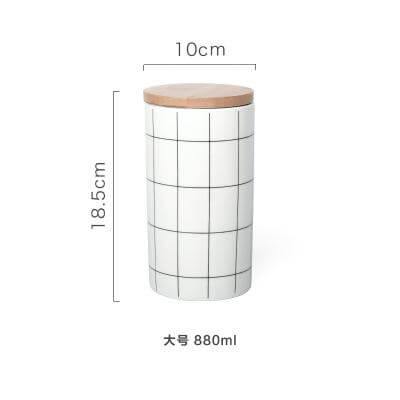 Natural Bamboo Kitchen Storage Container - Luxicro