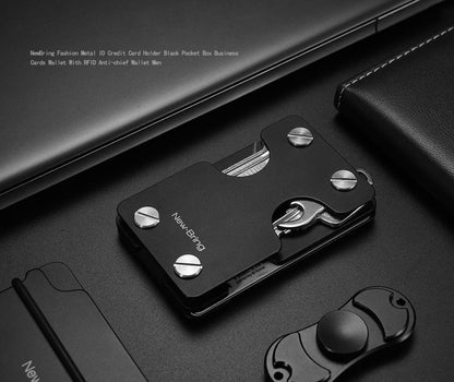 Versatile 3 in 1 Leather Wallet Clip