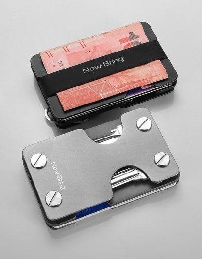 Versatile 3 in 1 Leather Wallet Clip