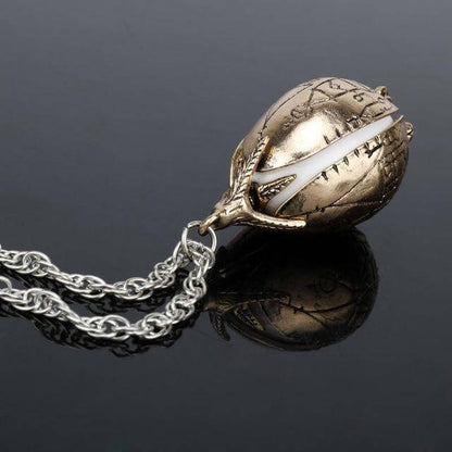 Fiery Dragon Pendant Necklace
