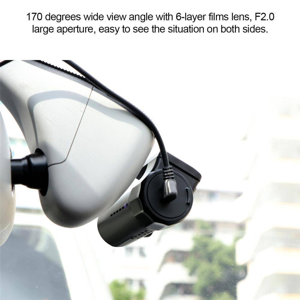 Full HD Dashboard Car Camera WiFi Recorder