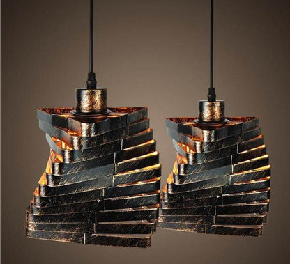 Vintage Metal Pendant Light Fixtures - Luxicro