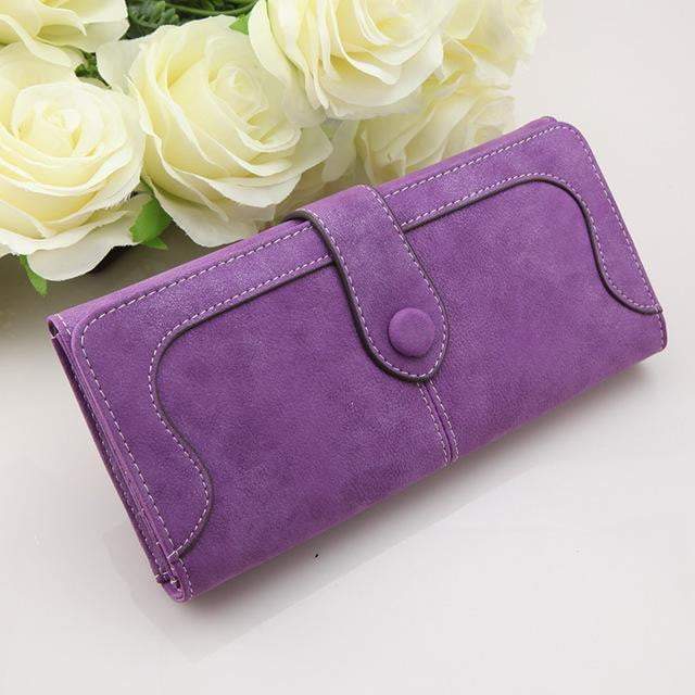 Stylish Women's Multi Card Fold Wallet Purse