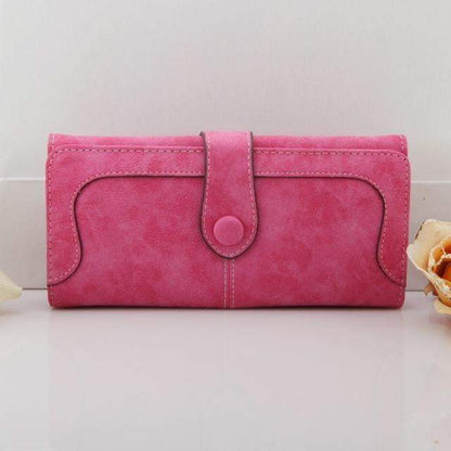 Stylish Women's Multi Card Fold Wallet Purse