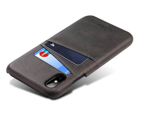 Premium Leather Phone Case For iPhone X - Luxicro