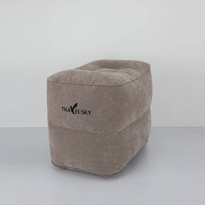 Compact Air Travel Footrest Cushion