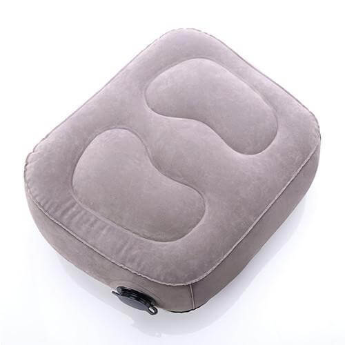 Compact Air Travel Footrest Cushion - Luxicro