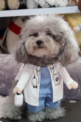 Comical Cop Dog Dress Up Costume