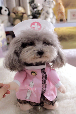 Comical Cop Dog Dress Up Costume