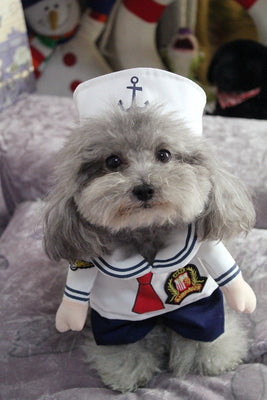 Comical Cop Dog Dress Up Costume