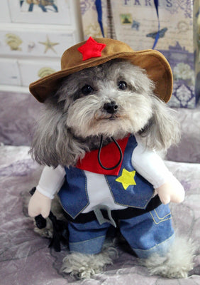 Comical Cop Dog Dress Up Costume
