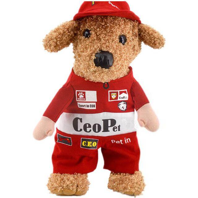 Comical Cop Dog Dress Up Costume