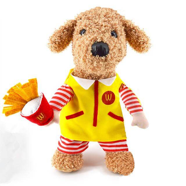 Comical Cop Dog Dress Up Costume