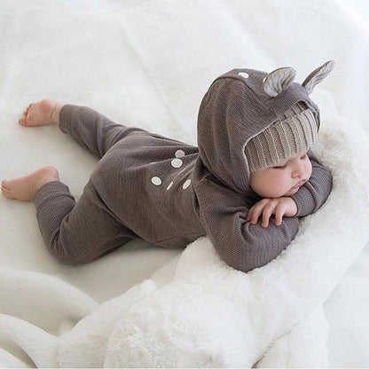 Adorable Plush Bear Jumpsuit Costume - Luxicro