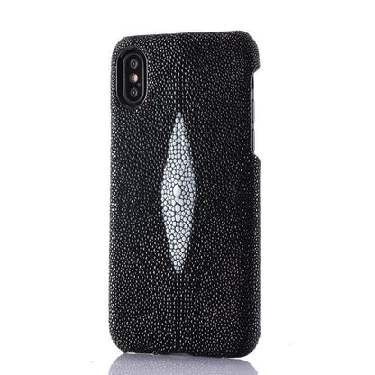Premium Faux Leather iPhone X Phone Case - Luxicro