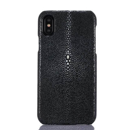 Premium Faux Leather iPhone X Phone Case