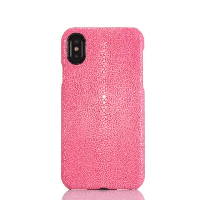 Premium Faux Leather iPhone X Phone Case