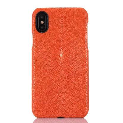 Premium Faux Leather iPhone X Phone Case