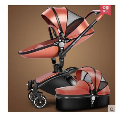 Luxury 3 Piece Baby Stroller Pram Set