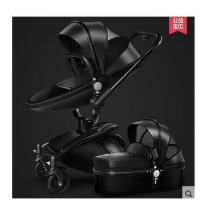 Luxury 3 Piece Baby Stroller Pram Set