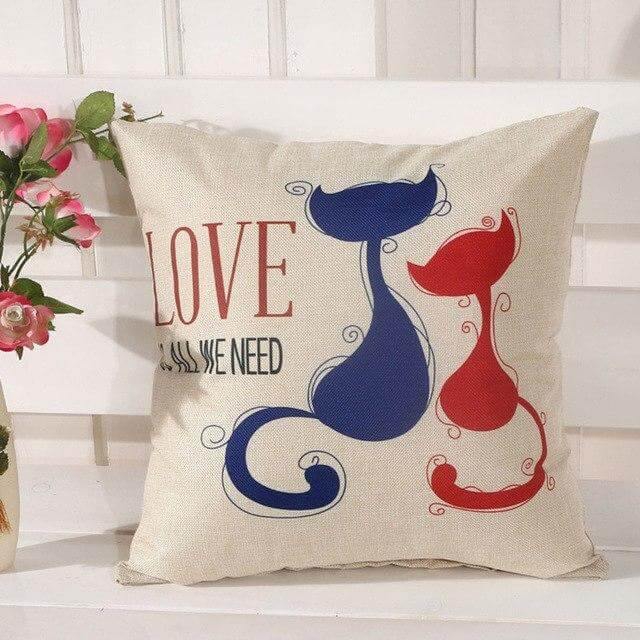 Soft Cat Design Premium Pillow Covers
