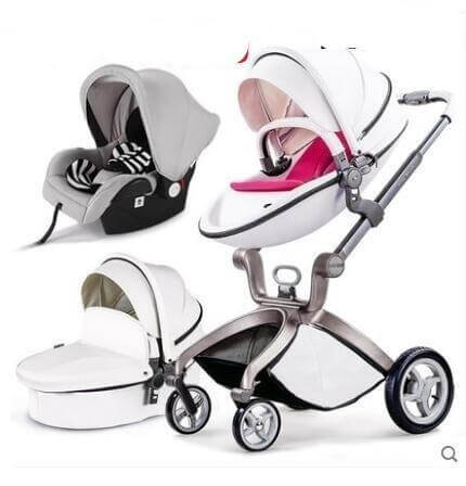 Ultimate 3 in 1 Baby Stroller Travel System - Luxicro