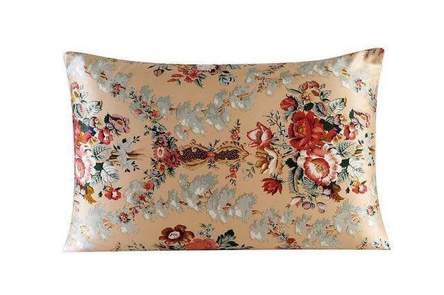 Colorful Soft Silk Throw Pillow Covers