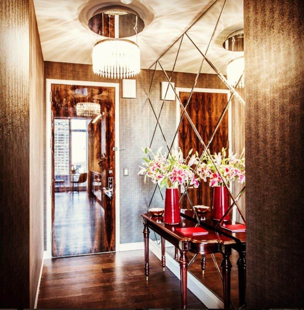 Customized Luxury Wooden Wall Mirror - Luxicro