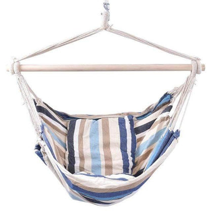 Relaxing Garden Hammock Swing Cotton Hanging Chair