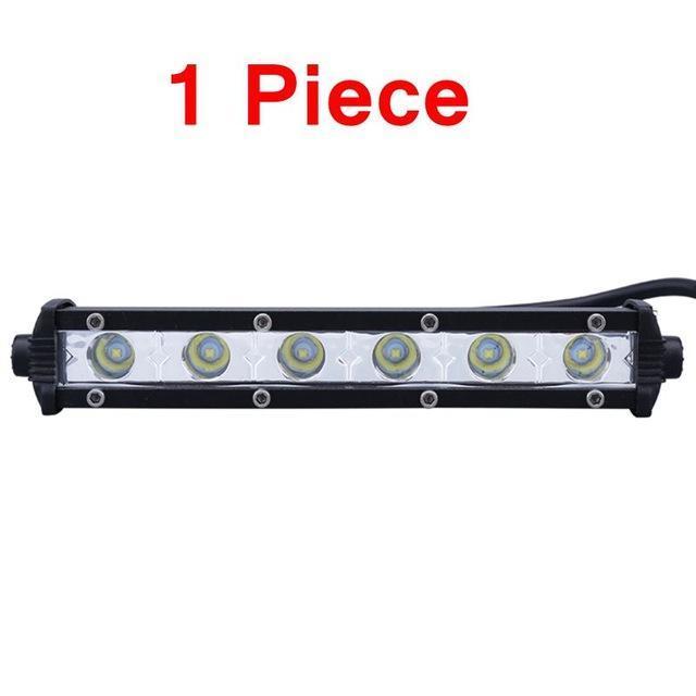 Bright 6 24W LED Car Offroad Light Bar