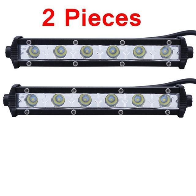 Bright 6 24W LED Car Offroad Light Bar