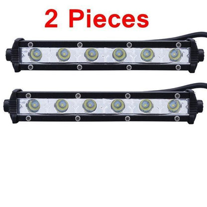 Bright 6 24W LED Car Offroad Light Bar