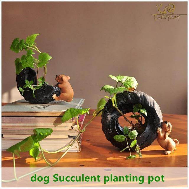 Cute Animal Outdoor Planter