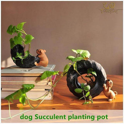 Cute Animal Outdoor Planter