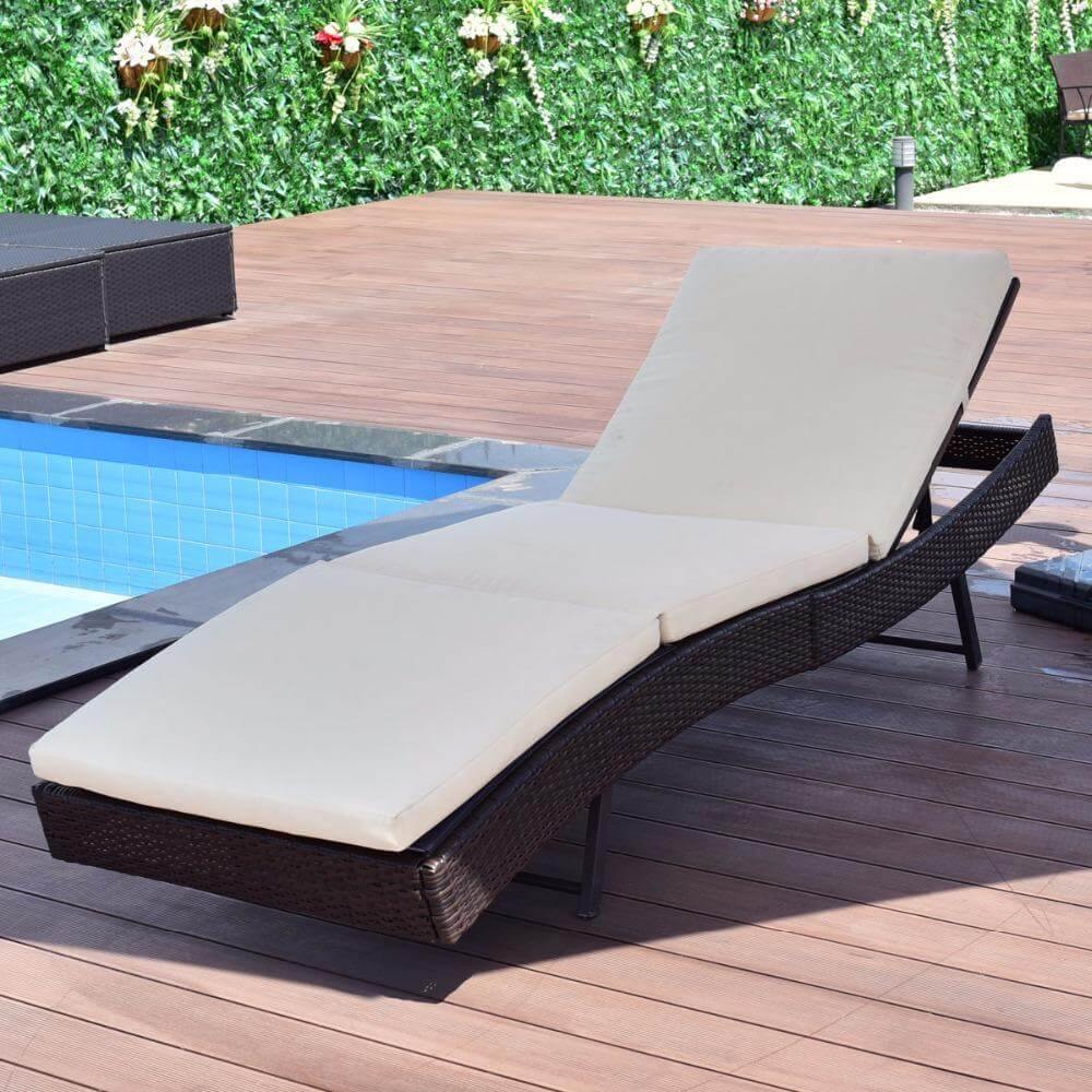 Waterproof Portable Outdoor Reclining Beach Chair - Luxicro