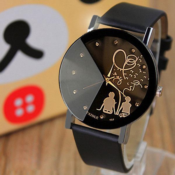 Elegant Women's Leather Wrist Watch - Luxicro
