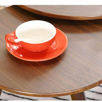 Classic 3 Piece Wood Coffee Table Set